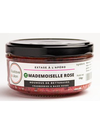 Houmous de betteraves - Vegan - Gustave et Léon