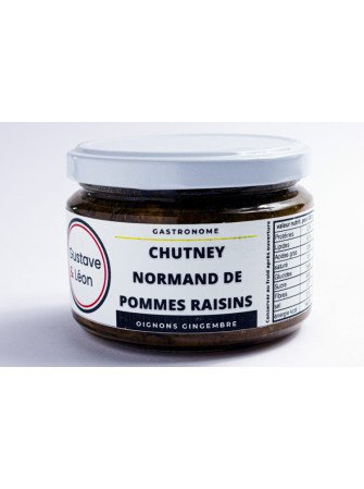 CHUTNEY NORMANDS  POMMES RAISINS