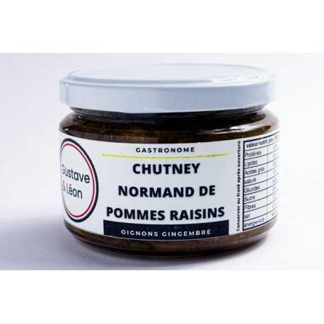 CHUTNEY NORMANDS  POMMES RAISINS