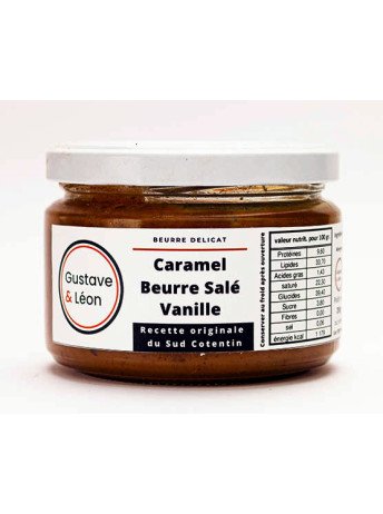 CARAMEL BEURRE SALE VANILLE - 250gr