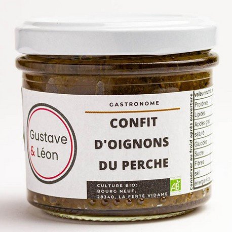 Confit d'Oignons du Perche - Gustave & Léon