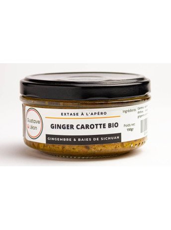 Ginger Carottes BIO - Gustave et Léon